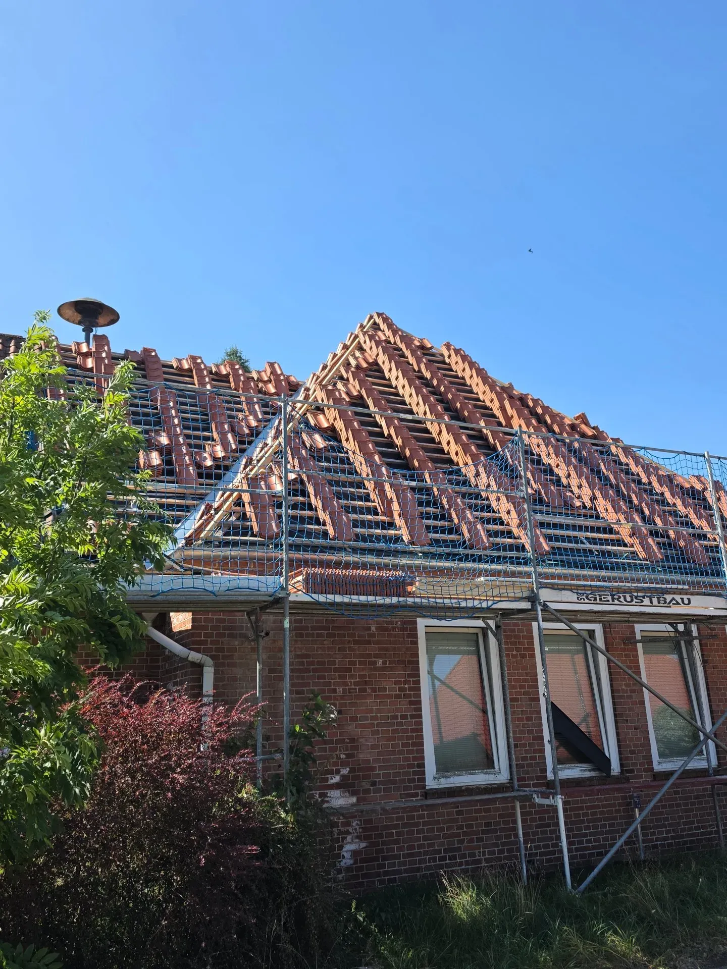 Neueindeckung mit Kehle